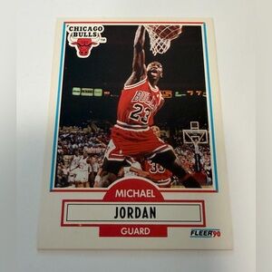 Michael Jordan Classic 1990-91 Fleer Basketball Card #26